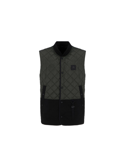 Shop Moose Knuckles Clearwater Gilet In Military Green