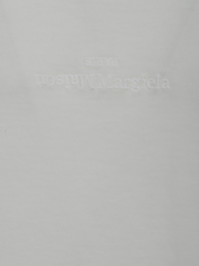 Shop Maison Margiela T-shirt In Off White