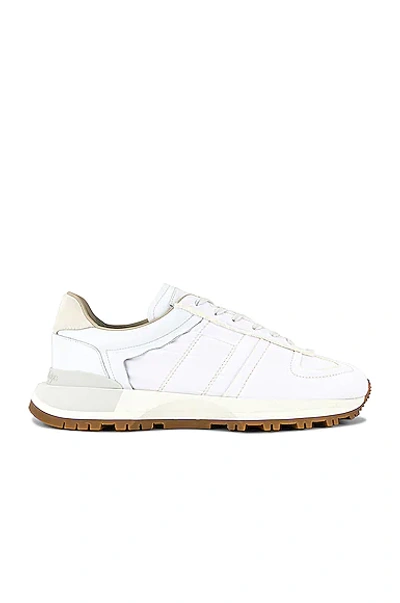 Shop Maison Margiela 50/50 Sneakers In White