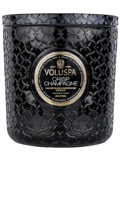 Shop Voluspa Crisp Champagne Luxe Candle In Gourmand