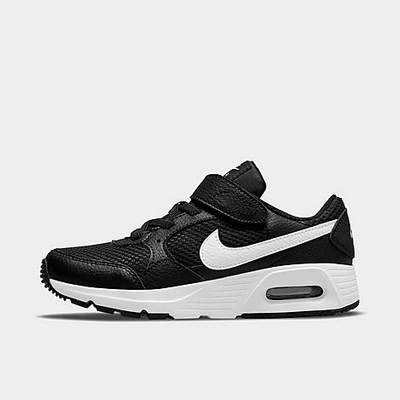 Shop Nike Little Kids' Air Max Sc Casual Shoes In Black/white/black