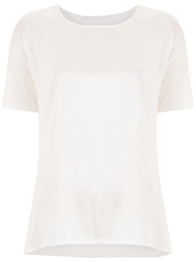 Shop Hugo Boss Esandy Blouse In White