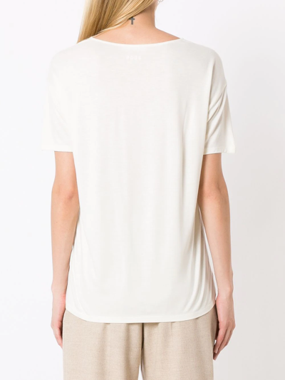 Shop Hugo Boss Esandy Blouse In White