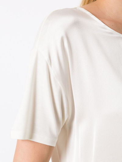 Shop Hugo Boss Esandy Blouse In White