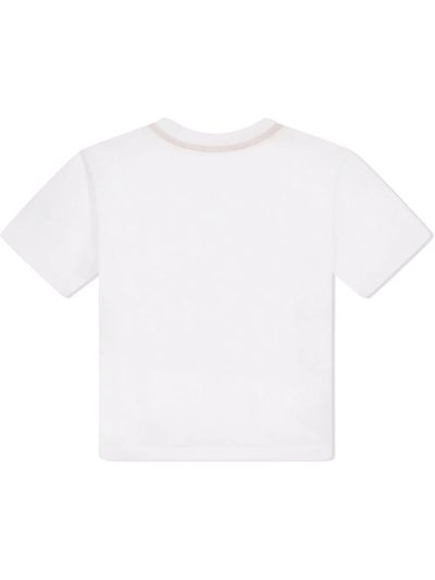 Shop Dolce & Gabbana Dg-logo Print T-shirt In White
