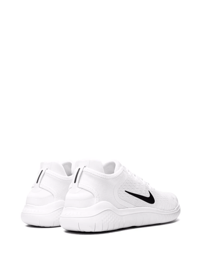 Shop Nike Free Rn 2018 "white/black" Sneakers