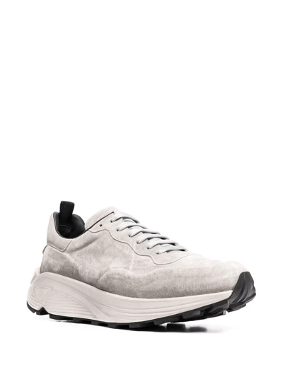 Shop Officine Creative Logo Low-top Sneakers In Grey