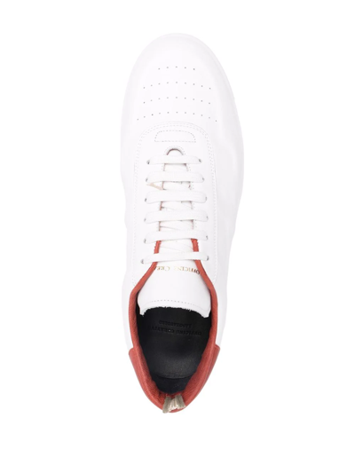 Officine Creative Logo Low-top Sneakers In White
