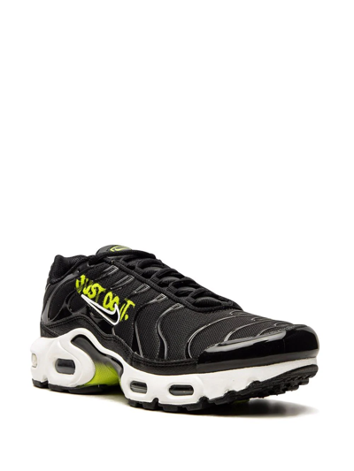 Nike Air Max Plus Low-top Sneakers In Black