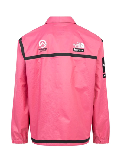 Supreme X The North Face Tape-seam Coach Jacket In Pink | ModeSens