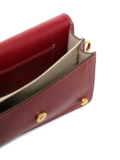 Shop Tod's Timeless Leather Crossbody Bag In Red
