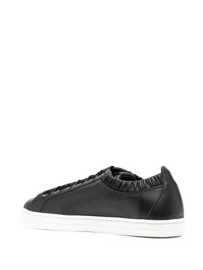 Agl Attilio Giusti Leombruni Elasticated-opening Sneakers In Black