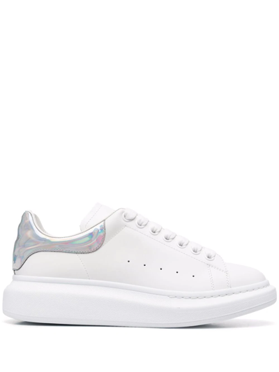 Shop Alexander Mcqueen Oversized Low-top Sneakers In White