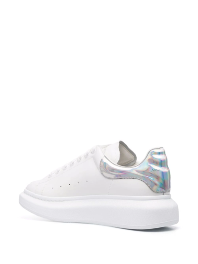 Shop Alexander Mcqueen Oversized Low-top Sneakers In White