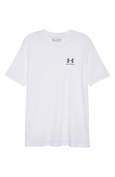 Shop Under Armour Sportstyle Loose Fit T-shirt In White