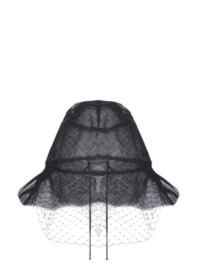 Shop Philosophy Di Lorenzo Serafini Mesh Bucket Hat In Black