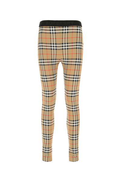 Burberry Women Archive Check Leggings