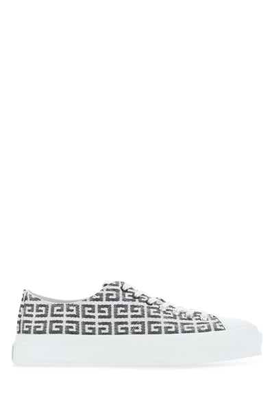 Shop Givenchy Embroidered Polyester Sneakers Printed  Uomo 44