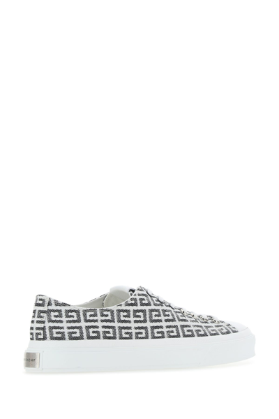 Shop Givenchy Embroidered Polyester Sneakers Printed  Uomo 44
