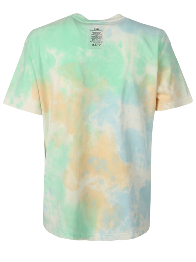 Msgm Graphic Print T-shirt In Multi