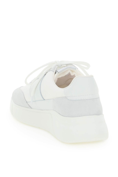 Shop Axel Arigato Genesis Vintage Runner Sneakers In White (white)