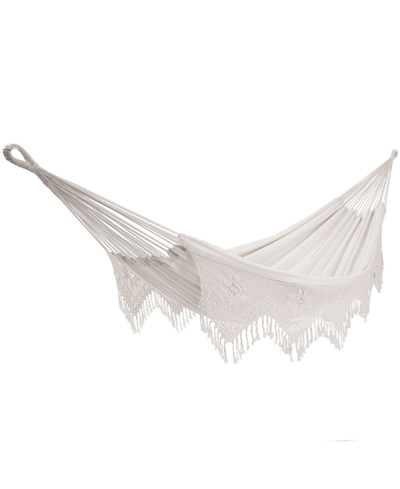 Shop Vivere Brazilian Double Deluxe Hammock In Natural