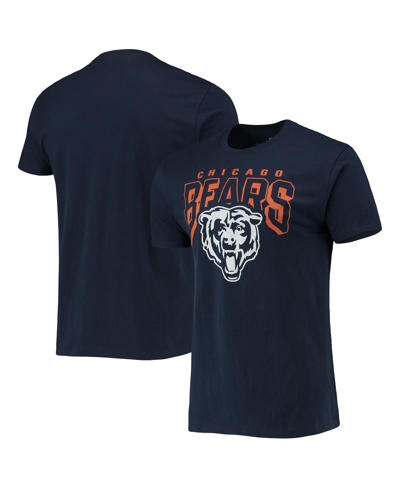 Shop Junk Food Men's Navy Chicago Bears Bold Logo T-shirt