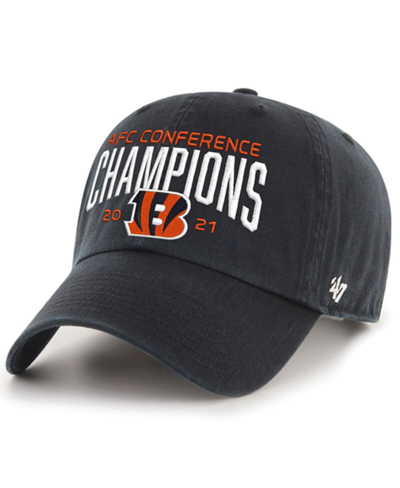 CINCINNATI BENGALS 2021 AFC CHAMPIONS MENS HAT ONE SIZE NWT