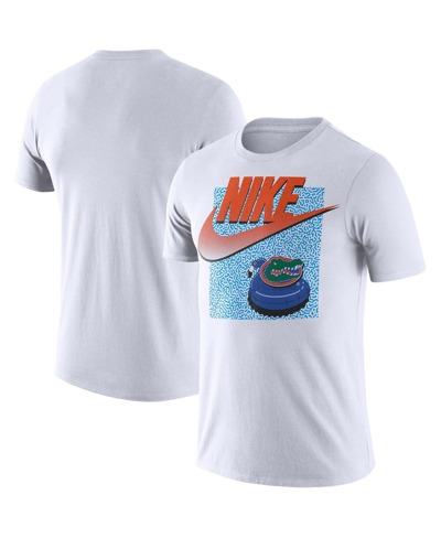 Shop Nike Men's  White Florida Gators Swoosh Spring Break T-shirt
