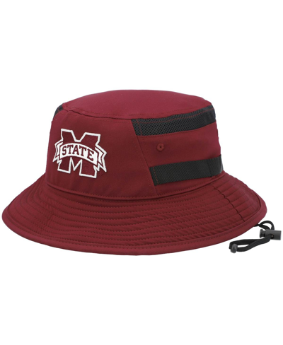 Adidas Originals Adidas Maroon Mississippi State Bulldogs 2021 Sideline Aeroready Bucket Hat In Maroon