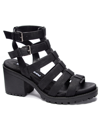 Shop Dirty Laundry Women's Fun Stuff Block Heel Dress Sandals Women's Shoes In Black