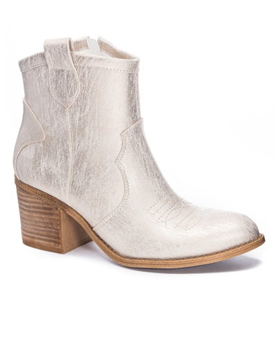 Shop Dirty Laundry Women's Unite Western Booties Women's Shoes In Natural