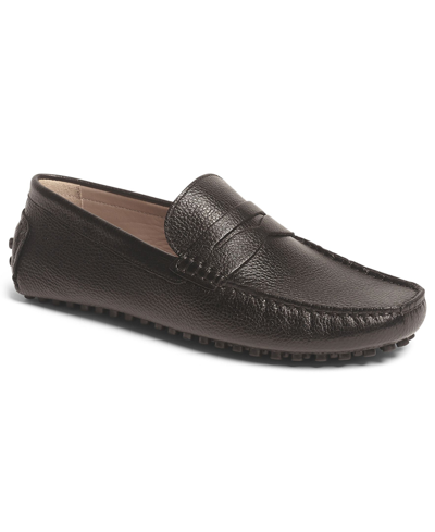 Shop Carlos By Carlos Santana Men's Ritchie Penny Loafer Shoes In Black