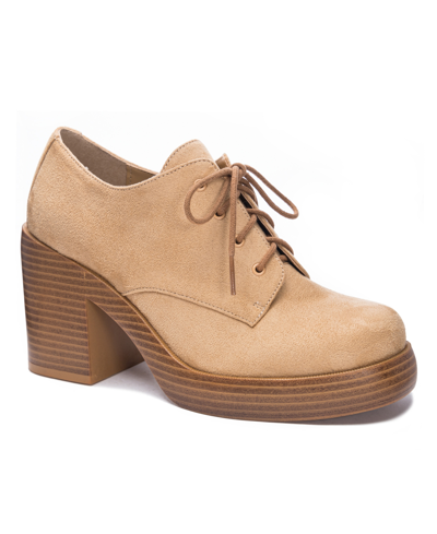 Shop Dirty Laundry Women's Gatsby Loafer Shooties Women's Shoes In Camel