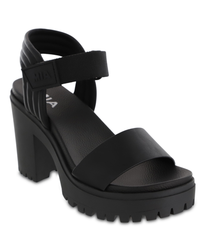 Shop Mia Women's Ivelisse Sandals In Black