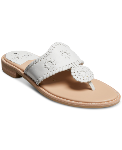 Shop Jack Rogers Women's Jacks Ii Flat Sandals In White