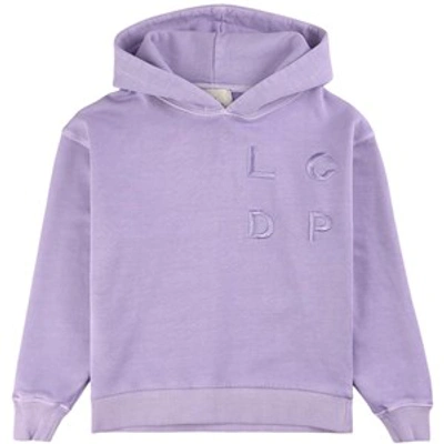 Les Coyotes De Paris Teen Lcdp Logo-embroidered Hoodie In Purple | ModeSens