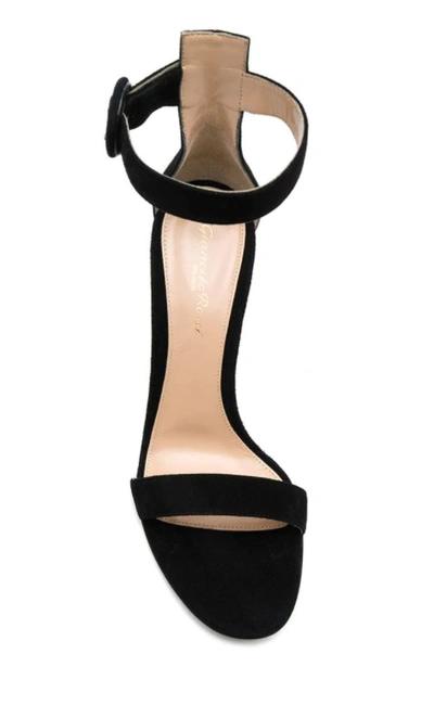 Shop Gianvito Rossi Ladies Black Sandals