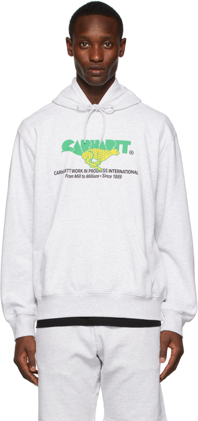 Carhartt Running Hoodie In Gray | ModeSens