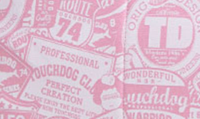 Shop Pet Life Touchdog Around-the-globe Passport Designer Pet Carrier In Pink