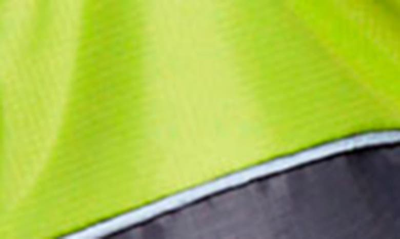 Pet Life Touchdog Quantum-ice Full-bodied Adjustable And 3m Reflective Dog Jacket In Light Yellow And Grey