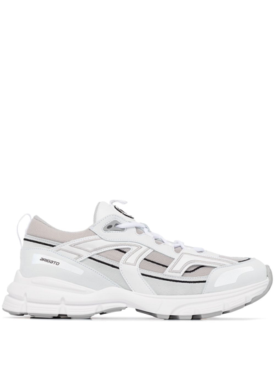 Shop Axel Arigato Marathon& R-trail Sneakers In White