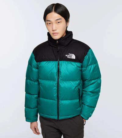 Shop The North Face 1996 Retro Nuptse Jacket In Porcelain Green
