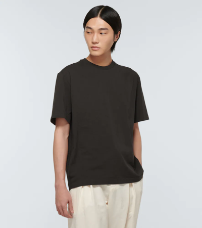 Shop The Row Errigal Cotton Jersey T-shirt In Dovetail