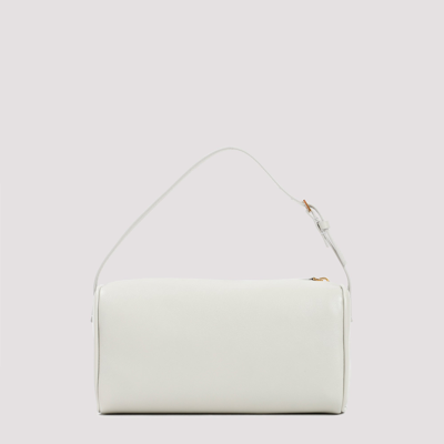 Shop The Row Leather 90`s Bag In Nude &amp; Neutrals