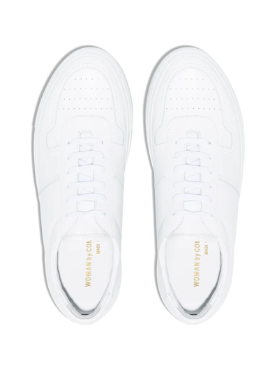 Shop Common Projects Bball Low-top Sneakers In White