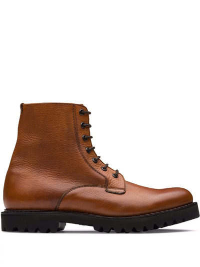 Shop Church's Coalport Lace-up Boots In Brown