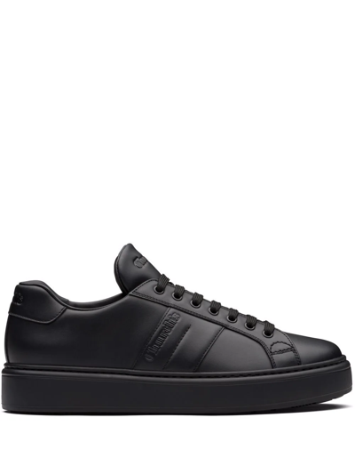 Church's Mach 3 Leather Sneakers In Black | ModeSens