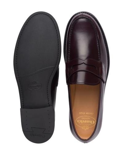Shop Church's Gateshead Calf Leather Loafers In Brown