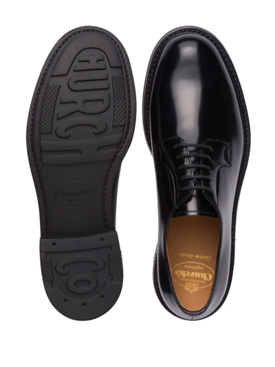 Shop Church's Shannon Ch Polished Binder Derby Shoes In Black